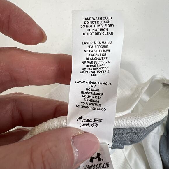 Under Armour UA Blitzing Hat Slideback Gray Embroidered Center Logo Lightweight - Picture 12 of 14